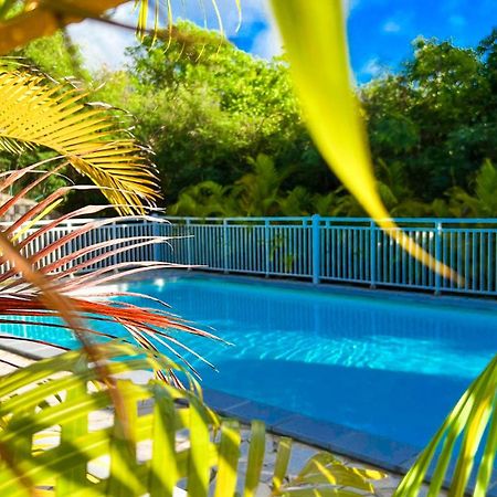 Magnifique Appartement Fleurs Caraibes - 6 Personnes En Residence Avec Piscine Privee - Sainte Anne 외부 사진