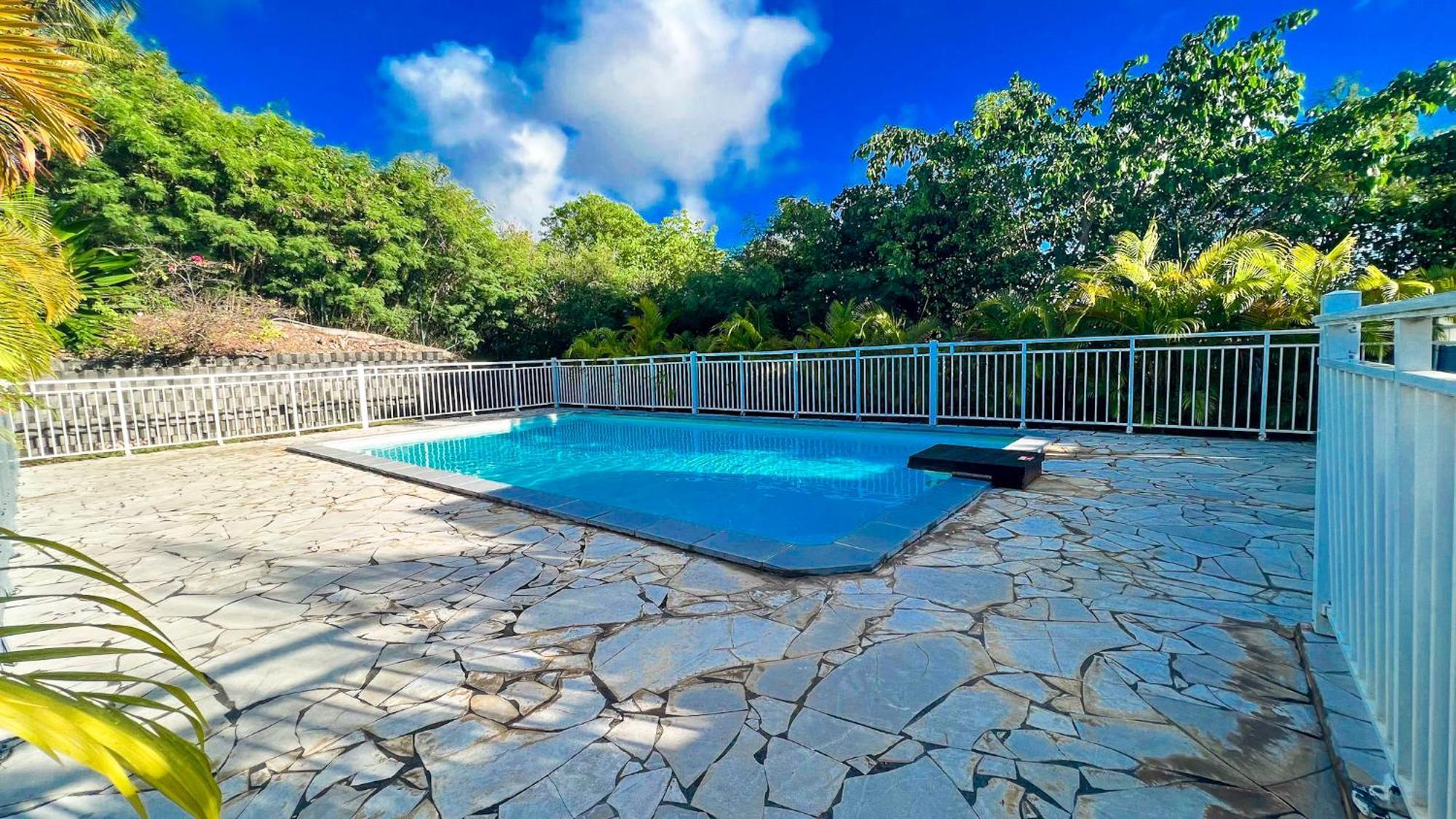 Magnifique Appartement Fleurs Caraibes - 6 Personnes En Residence Avec Piscine Privee - Sainte Anne 외부 사진